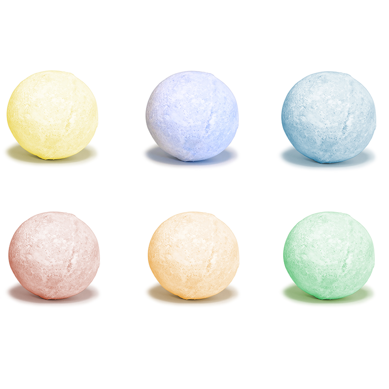BC made Bath Bomb Set of 6 asst