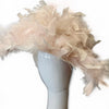 Extravagent Feather Hat- Pink