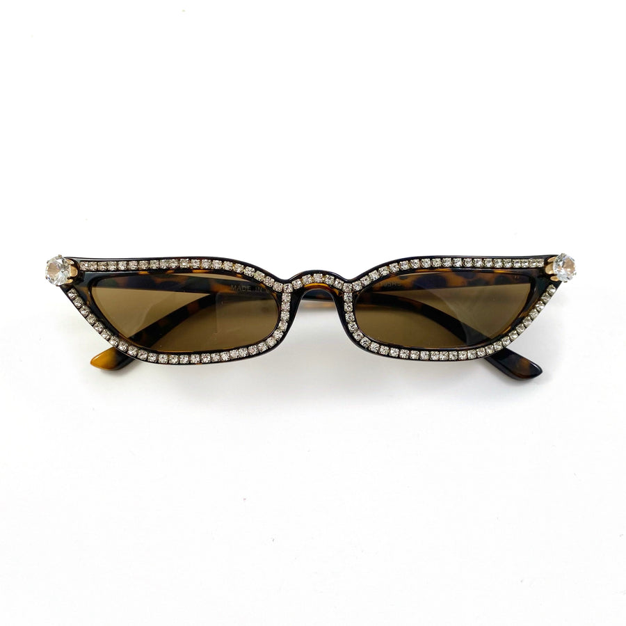 Aubrey Sunglasses- Brown