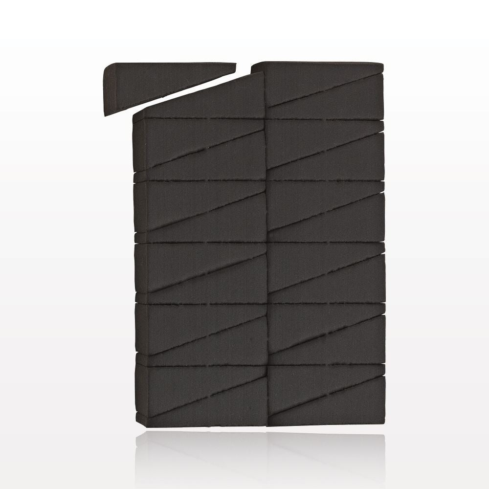TRUE FICTION 24 PIECE WEDGE SPONGE - BLACK