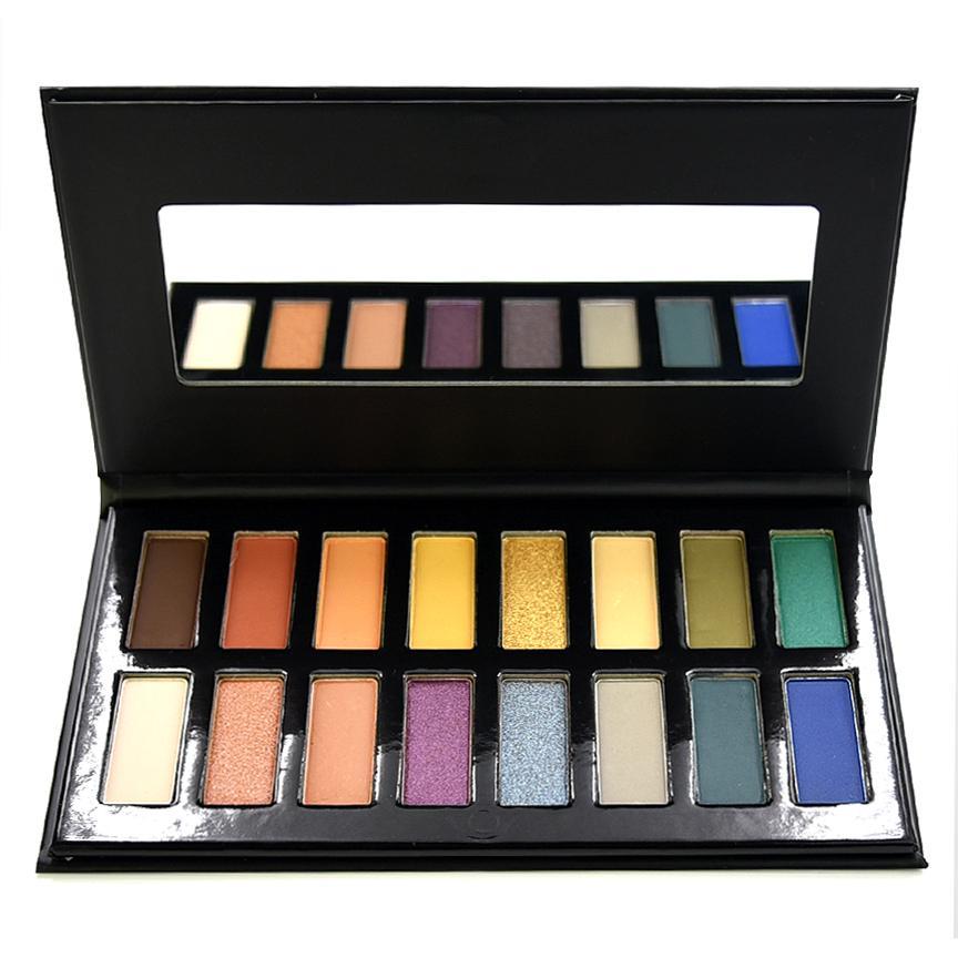 CROWN 16 COLOR CHROMA EYESHADOW COLLECTION