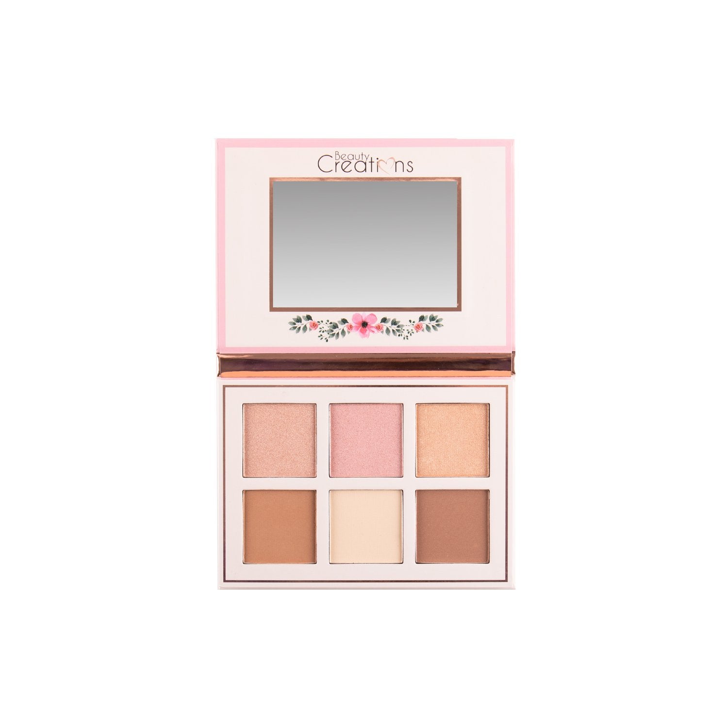 BEAUTY CREATIONS FLORAL AND BLOOM HIGHLIGHT AND CONTOUR PALETTE