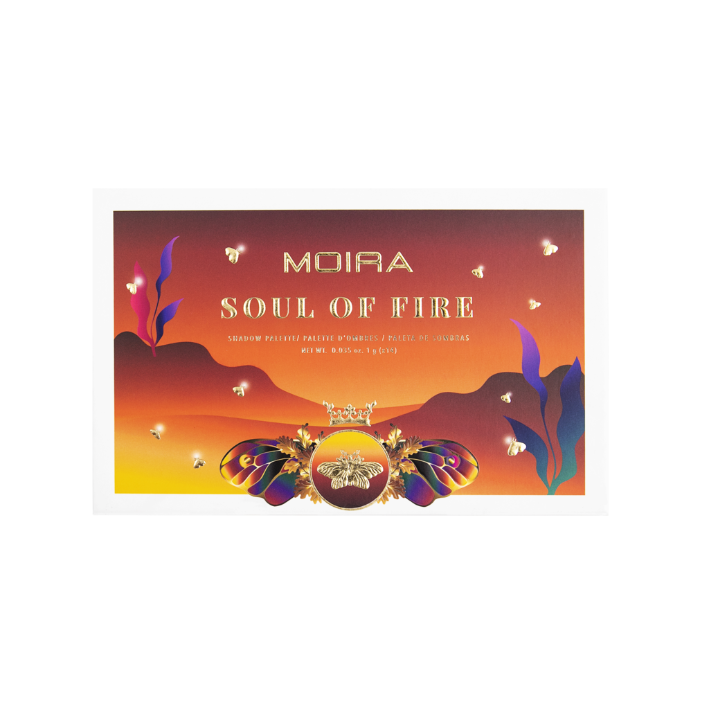 MOIRA BEAUTY SOUL OF FIRE EYE SHADOW PALETTE
