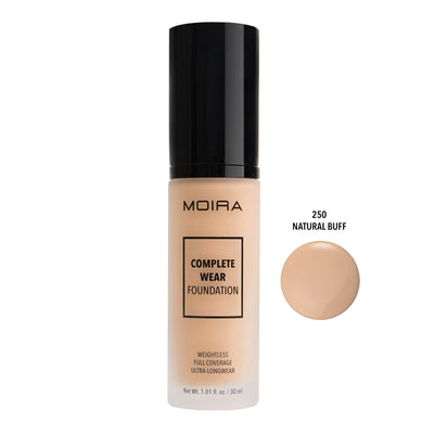 MOIRA COMPLETE WEAR FOUNDATION - NATURAL BUFF