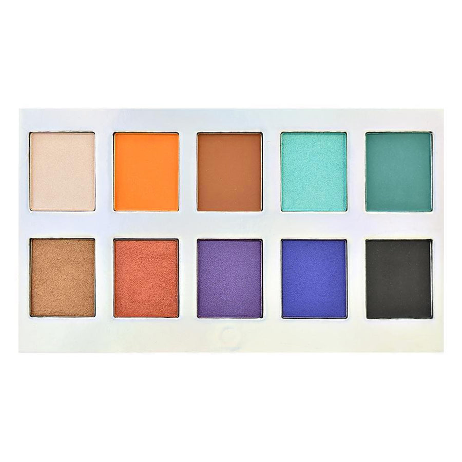 CROWN 10 COLOR OMG EYESHADOW COLLECTION