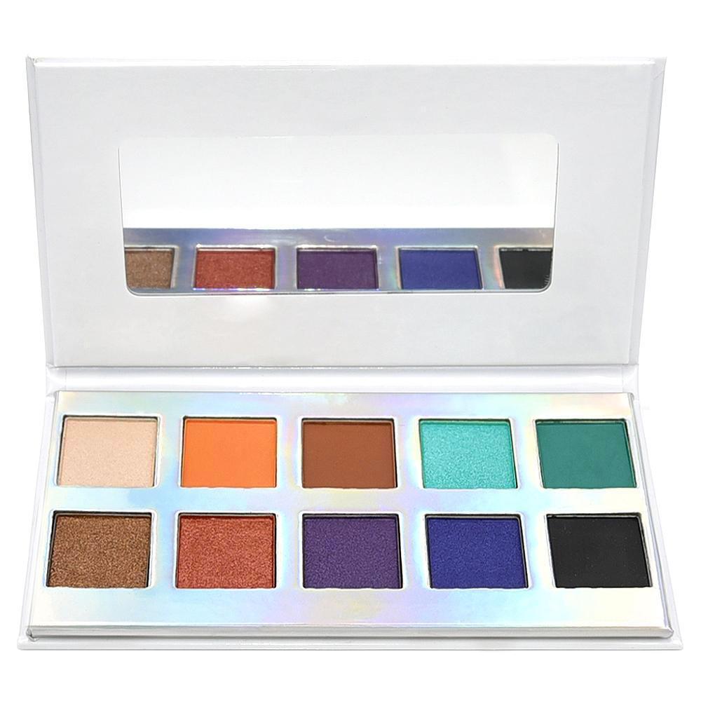 CROWN 10 COLOR OMG EYESHADOW COLLECTION