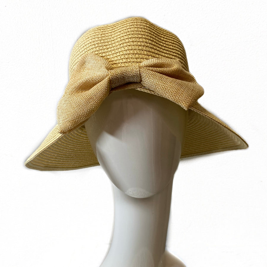 Sun Hat- Sand Beige Woven