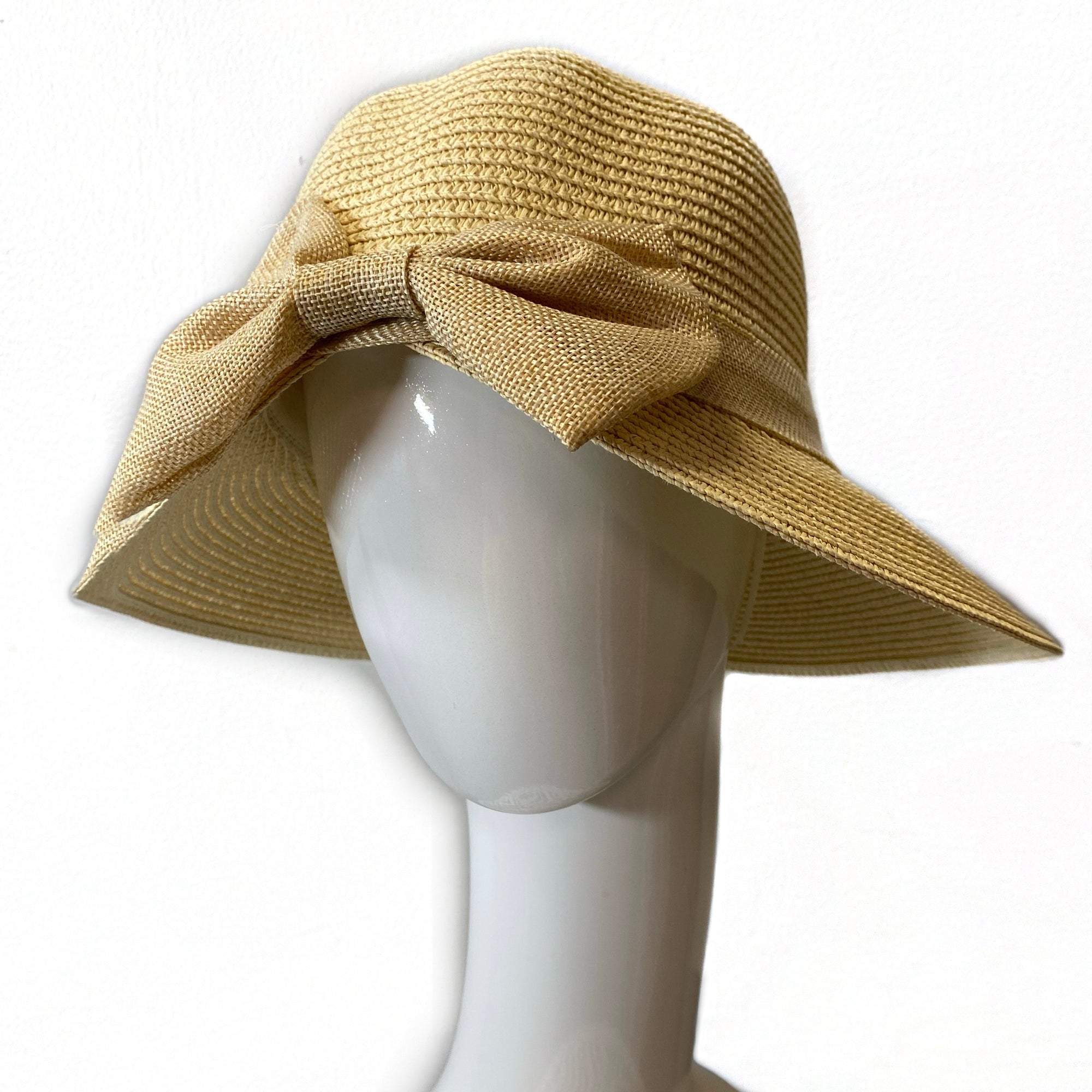 Sun Hat- Sand Beige Woven