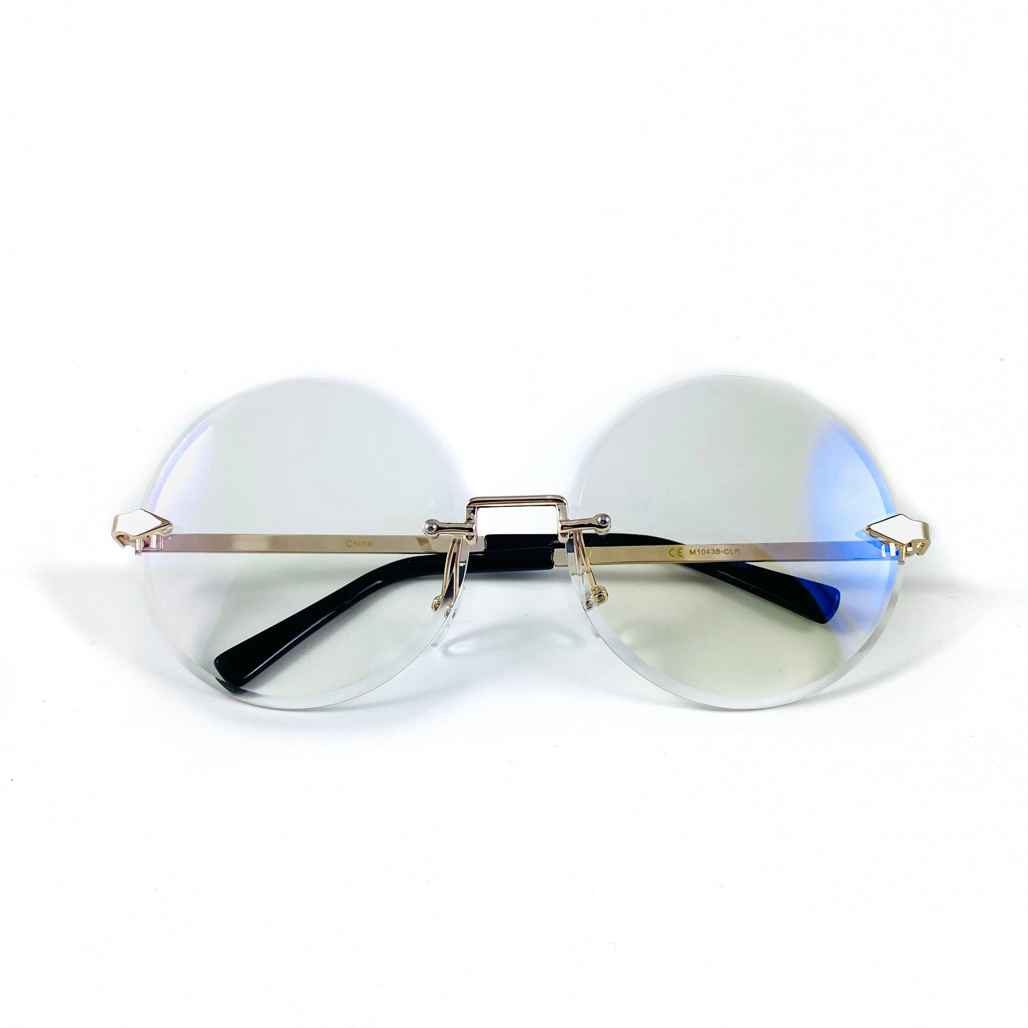 Phoebe- Clear Faux Reader Glasses
