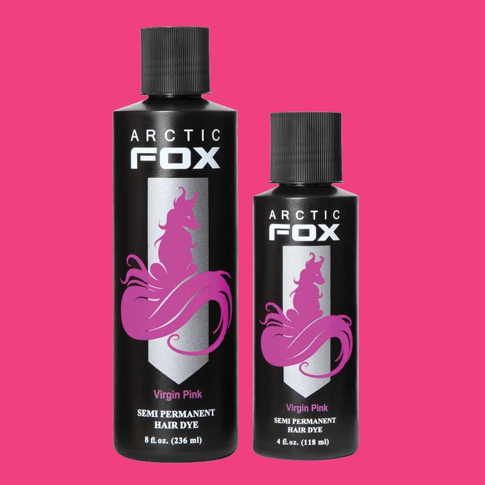 Arctic Fox Virgin Pink Semi Permanent Hair Color 8 oz.