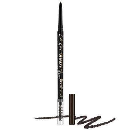 LA GIRL SLIM BROW PENCIL - BLACKEST BROWN