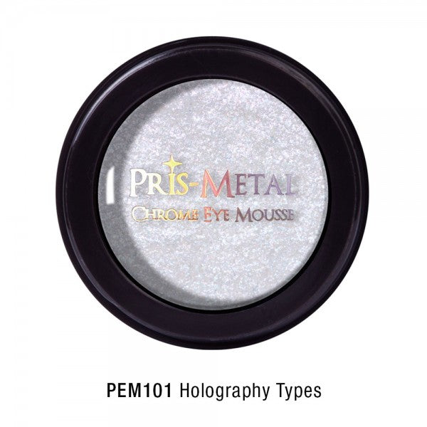 JCAT PRIS-METAL CHROME EYE MOUSSE - HOLOGRAPHY TYPES