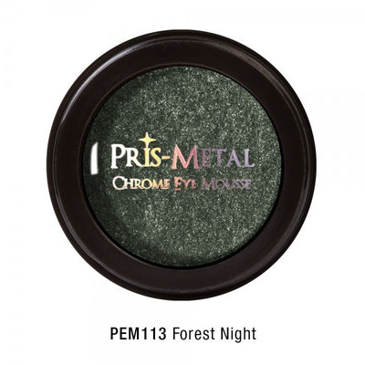 JCAT PRIS-METAL CHROME EYE MOUSSE - FOREST NIGHT