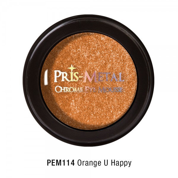 JCAT PRIS-METAL CHROME EYE MOUSSE - ORANGE U HAPPY