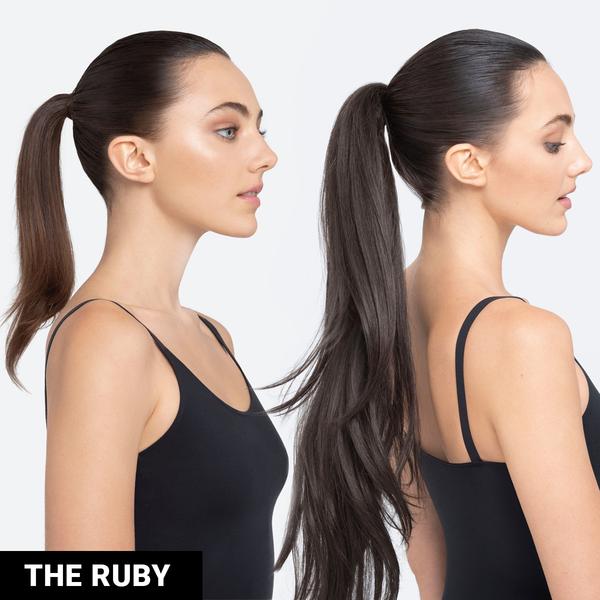 The RUBY - Black Brown Hair Extension